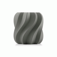 Mot sur initiale en Impression 3D - Gris texturé_0