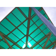 Polycarbonate alveolaire pour toiture et shed
