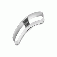 Schneider - Emporte-pièce "Banane", acier inoxydable, épaisseur du matériau : 0,4 - 0,5 mm - inox 199150