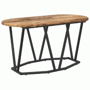 VidaXL Table basse Bois Ancien 80 x 40 x 40.5 cm Modèle Boreal Line - 869694