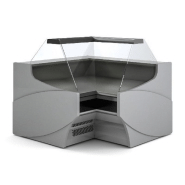 Vitrine d'angle intérieur 90° pour vitrine ve-10 vitre double droite sans réserve - VES-10-RN90-RR Vitrine d'angle intérieur 90° pour vitrine ve-10 vitre double droite sans réserve - VES-10-RN90-RR