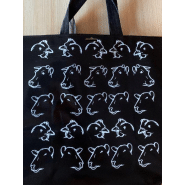 100 Sacs pour sortie de caisses réutilisables en PP non tissé, personnalisables - SSCPPNTBC-EV01/PDC_0