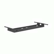 Goulotte passe-câbles métallique pour bureau bench Orbe - Largeur 120 ou 140 cm - Blanc ou gris anthracite Goulotte passe-câbles métallique pour bureau bench Orbe - Largeur 120 ou 140 cm - Blanc ou gris anthracite