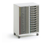 Armoire  à tiroir robuste et modulable conçue pour les  open spaces et les bureaux individuels