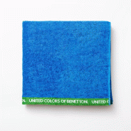 Benetton - Serviette 90X160 Coton Biologique 450Gsm Bleu - bleu BE298