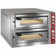 Diamond - Four électrique 2x 6 pizzas - réf. NRP/12 - gris AKS-NRP/12