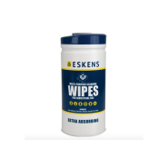 Eskens multi wipes : pour éliminer facilement des mains, outils et supports les taches provoquées par les peintures, encres, huiles, mastics, graisses et colles