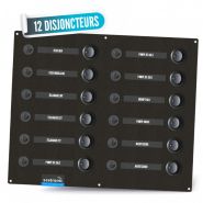 Eta12 - tableau électrique - seatronic - 12 circuits