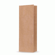 Lot de 30 sachets papier kraft 25 x 10 x 6cm - marron papier ALV0358x