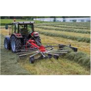 Mf rk 421 dn - andaineur monorotor, attelage 3 points, tête pivotante - massey ferguson - 4,2 m