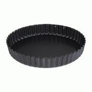 Moule à tarte antiadhésif avec fond mobile 25 cm | Vogue - DB567