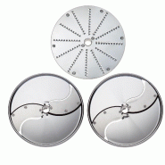Pack pizza 3 disques - 2 trancheurs + 1 râpeur - TRS & TRK | | Ditosama - 650107
