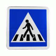 Panneau d'indication C20A - Passage pour piétons - WP Signalisation - Innov Panneau d'indication C20A - Passage pour piétons - WP Signalisation - Innov