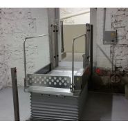 Plateforme monte-escalier verticale, Polyvalent et Discrete  - Terry TSL 500 ou TSL 1000 hauteur de levée maximale 1 mètre