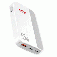 ROLINE Chargeur USB extra plat, avec prise Euro pliable, 65W_0