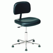 Chaise et siège blanc