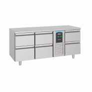 Table réfrigérée 6 tiroirs refrigeree monoblock - P7489.5380