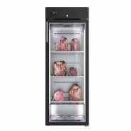 Armoire de maturation dry-aging - 340 L - 1 porte vitrée - Noir | GGM Gastro