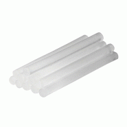 Bâton de colle transparente Ø12mmx190mm - 1Kg - pour pistolet à colle - basse température