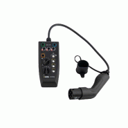 CHAUVIN ARNOUX - Adaptateur pour borne de recharge IRVE AC type 2 - Simulation présence véhicule électrique, courant maximum acceptable