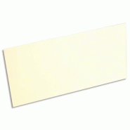 Clairefontaine paquet de 25 cartes 210g pollen 10,6x21,3cm. coloris ivoire