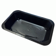 Firplast Barquette B5 Rebox PP noir 230 x 145 x 50 mm 950 mL (x120) - noir 3760059544333