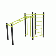 Gamme Street Workout pour les PMR - Station PMR 1 - Équipement adapté pour personnes à mobilité réduite Gamme Street Workout pour les PMR - Station PMR 1 - Équipement adapté pour personnes à mobilité réduite