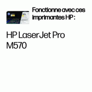 HP 507A toner LaserJet jaune authentique