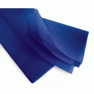 Papier de soie bleu mer 17g/m² 50x75cm - par 240 feuilles