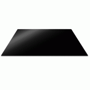 Planche de protection pour plaque de cuisson 57x50cm -  Noir Rectangle Verre Pebbly 57x50 cm - noir verre 035-1229317