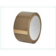 Ruban Adhésif PP HOT MELT 50mm x 100M Havane - Réf RAC100H Ruban Adhésif PP HOT MELT 50mm x 100M Havane - Réf RAC100H