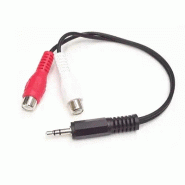 StarTech Cble Adaptateur Audio Mini-Jack 3.5mm Mle vers_0