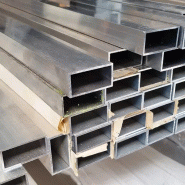 Tubes rectangles en aluminium - 40 x 20