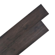 Vidaxl planches de plancher pvc non auto-adhésif chêne gris foncé 245169