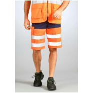 Bermudas Visio 10 haute visibilité classe 2 - BRMHV10OGMN-DM10_0