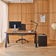 Bureau VIGA plateau en panneau mélaminé Bureau VIGA plateau en panneau mélaminé