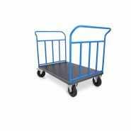 Chariot 2 dossiers Tubulaire 500 kg - PLANORGA - 8MCS32DTH2N716