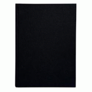 Exacompta - Réf. 6529D - 1 Registre 29,7x21cm 5x5 folioté 200 pages - Noir toilé - noir papier 6529D Exacompta - Réf. 6529D - 1 Registre 29,7x21cm 5x5 folioté 200 pages - Noir toilé - noir papier 6529D