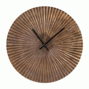 Horloge en métal soleil or 59 cm - Rond Aluminium Table Passion - doré aluminium 3106239541011 Horloge en métal soleil or 59 cm - Rond Aluminium Table Passion - doré aluminium 3106239541011