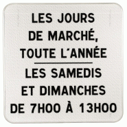 Panonceau précisions d'interdiction M6f2 Panonceau précisions d'interdiction M6f2