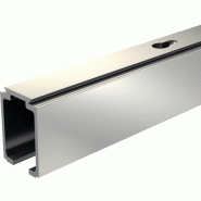 Rail aluminium 2ml anodisé pour coulissant saf80 - MANTION - 11108/200 - 383676
