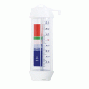 Schneider - Thermomètre, -49 à +30 °C, Longueur : 215 mm - blanc 160034