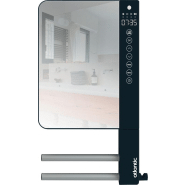 Sèche-serviette électrique soufflant 1800w telia avec miroir et barres - ATLANTIC - 720111 - 786948 Sèche-serviette électrique soufflant 1800w telia avec miroir et barres - ATLANTIC - 720111 - 786948