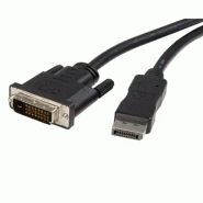 StarTech Cble adaptateur DisplayPort vers DVI de 3m - Mle