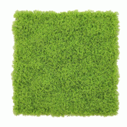 WellHome - Jardin vertical artificiel - panneau de haie 100x100 cm pour intérieur et extérieur, vert - vert WH15563