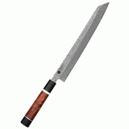 XinZuo - Couteau Kiritsuke Bunka en Damas 27 cm - Série F3 - fabriqué en acier damas à double noyau à 110 couches - multicolore F3-QFD