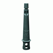 Borne en Fonte Moulins - Finition peinture noire - Dimensions Ø bas 15,8 x haut. totale 94,5 cm - Poids 22 kg Borne en Fonte Moulins - Finition peinture noire - Dimensions Ø bas 15,8 x haut. totale 94,5 cm - Poids 22 kg