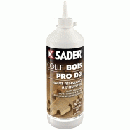 Colle à bois progressive pro d3 SADER, 750 g