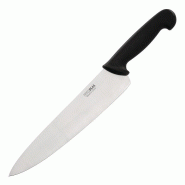 Couteau de cuisinier noir 255mm - Hygiplas - Lavable au lave-vaisselle, facile à aiguiser Couteau de cuisinier noir 255mm - Hygiplas - Lavable au lave-vaisselle, facile à aiguiser
