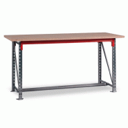 Établi d'atelier - 1850 mm largeur, 760 mm profondeur, 930 mm hauteur, capacité 800 Kgs_0